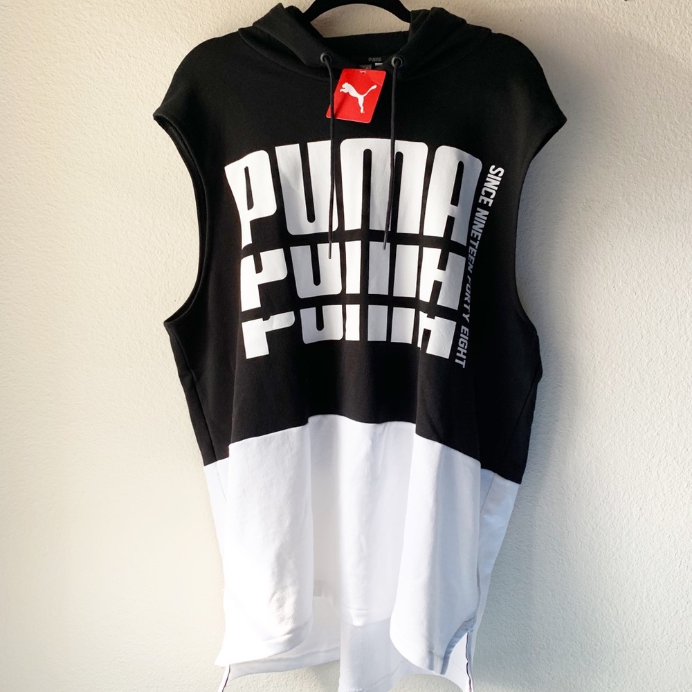 NWT Puma Sleeveless Hoodie XXL